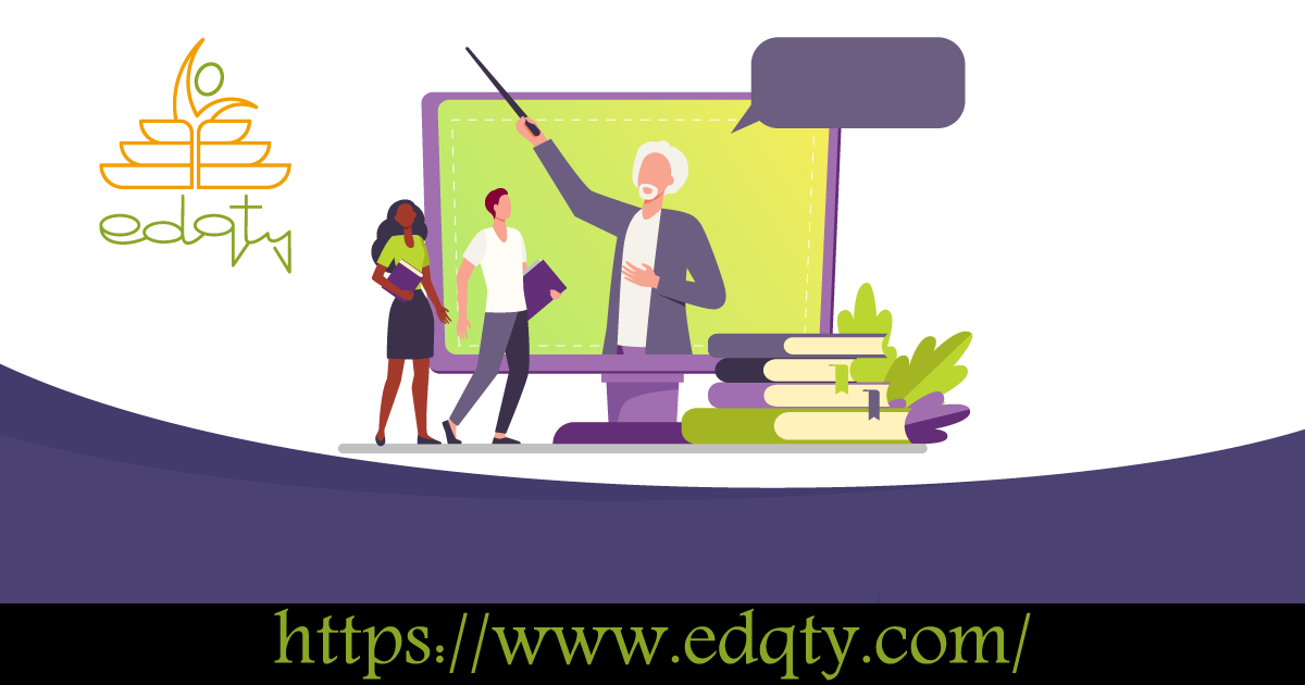 Illustration of students engaging in learning with books and a teacher highlighting the importance of language skills for excelling in top courses in Germany
