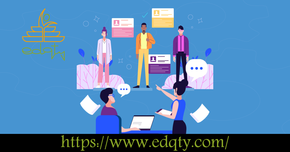 Illustration of people discussing current events with digital profiles symbolizing how podcasts enhance learning about real-world issues
