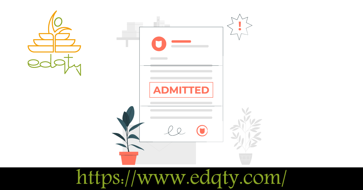 Illustration of an admission letter representing enrollment eligibility for short term courses in the UK