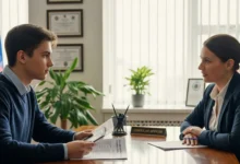 What type of questions are asked in a student visa interview?